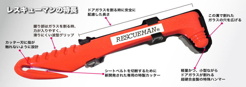 レスキューマンの特長